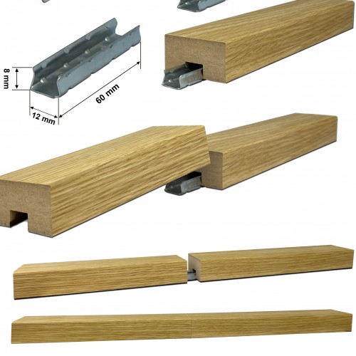 Как крепить деревянные рейки к бетонной стене